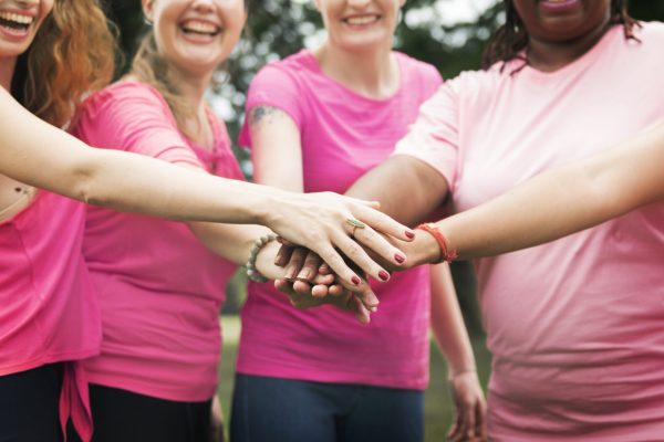 Women fighting breast cancer