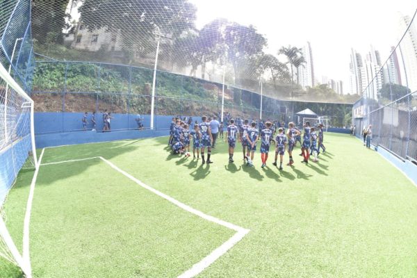Arena com grama sintética na Federação Foto Valter Pontes Secom PMS
