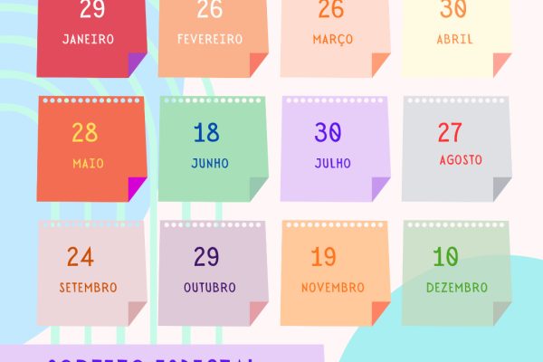 Calendário - Nota Premiada Bahia