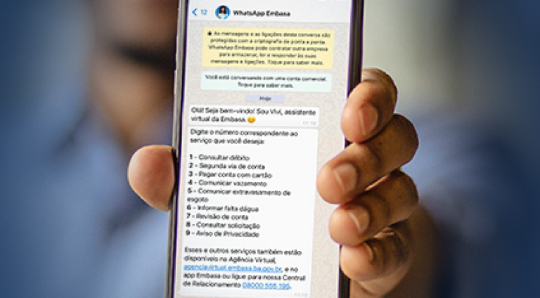 Embasa-Whatsapp
