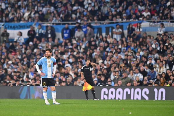 Soccer Football - International Friendly - Argentina v Benin - Estadio Monumental, Buenos Aires, Argentina - October 6, 2026 Argentina's Lionel Messi REUTERS/Rodrigo Valle