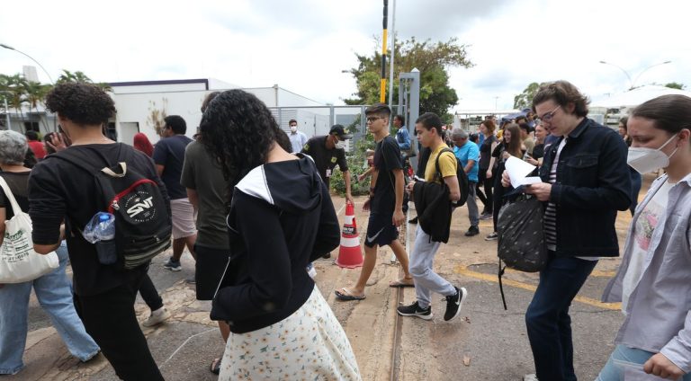 Abertura dos portões, segunda etapa do Exame Nacional do Ensino Médio (Enem) 2022.
