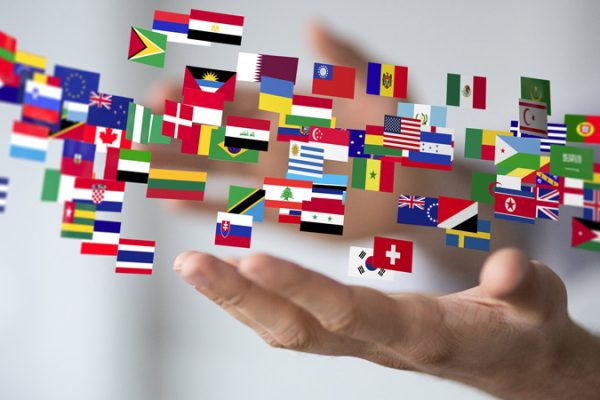 hand flags