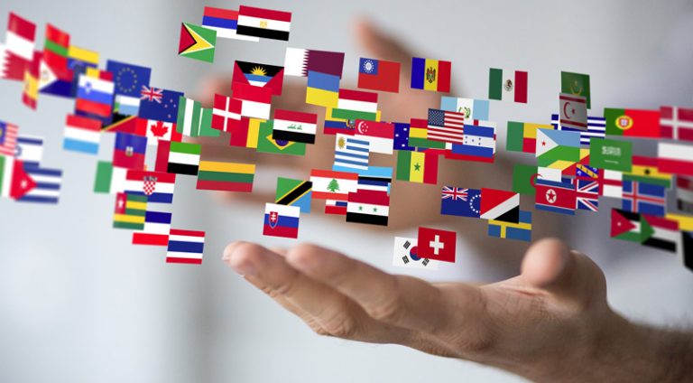hand flags