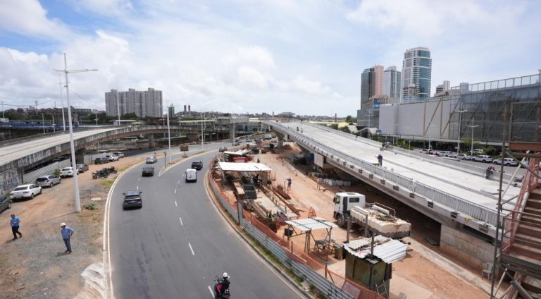 avanço nas obras