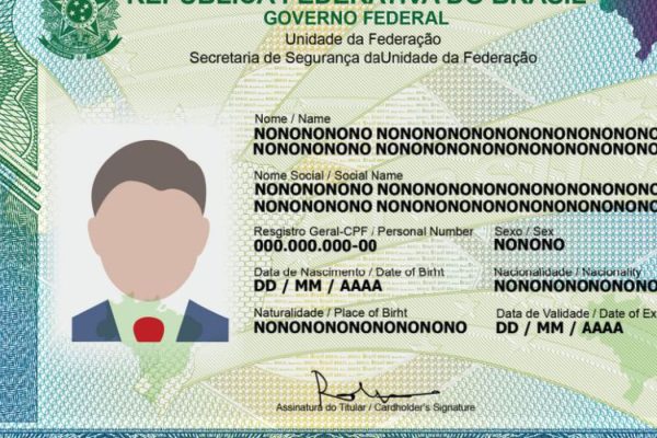 Nova Carteira de Identidade Nacional