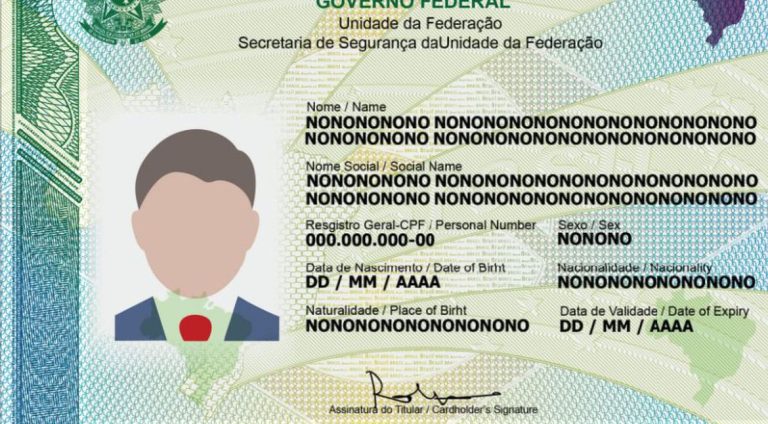 Nova Carteira de Identidade Nacional