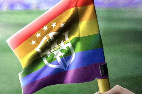Rio de Janeiro (RJ) - Campanha da CBF pelo Dia Mundial contra a LGBTfobia. Arte: CBF/Divulgação