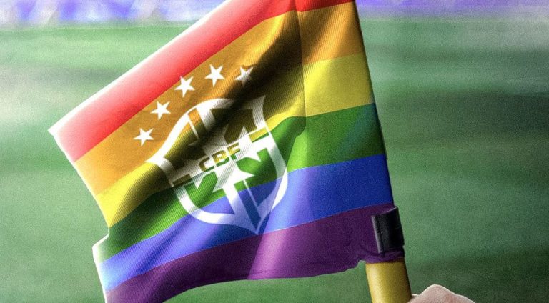 Rio de Janeiro (RJ) - Campanha da CBF pelo Dia Mundial contra a LGBTfobia. Arte: CBF/Divulgação