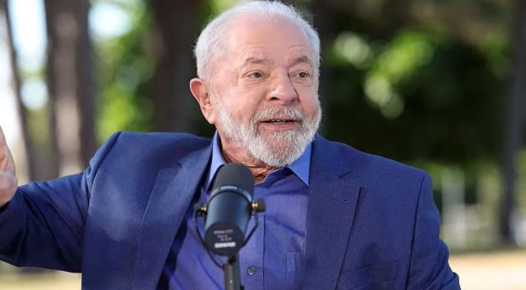 Brasília (DF), 19.06.2023 - Presidente Lula é entrevistado por Marcos Uchoa no programa Conversa com o Presidente, no Palácio do Alvorada. Imagem: TV Brasil