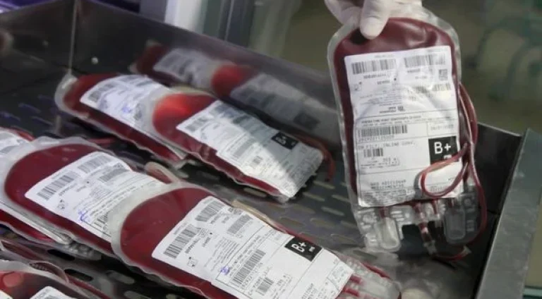 Fotos/ bolsas de sangue/ reprodução/ internet