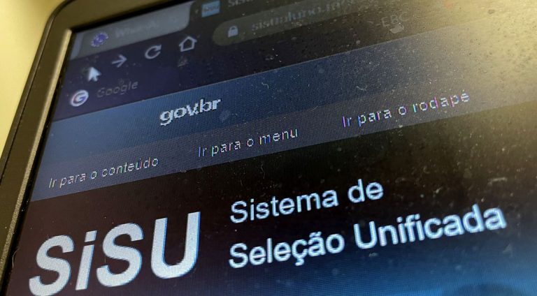 Brasília (DF), 16.02.2023 - Página do SISU 2023 na internet. Foto: Juca Varella/Agência Brasil