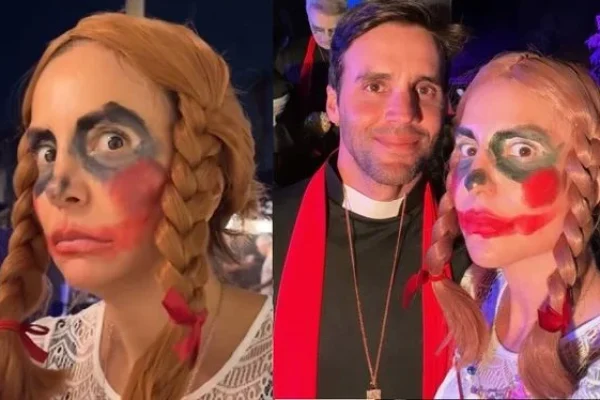 Ivete Sangalo se transforma em Anabelle para curtir o Halloween