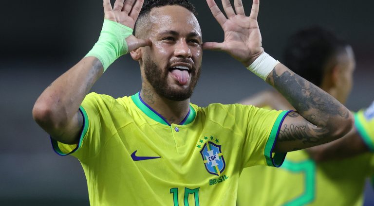 Neymar. Brasil x Bolívia no Estadio Mangueirão, Belém do Pará - PA, Brasil.
Eliminatórias 2026.
Foto:Vitor Silva/CBF